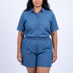 RIYA 
Denim Shorts